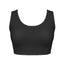 Lycra Pop Top - Black