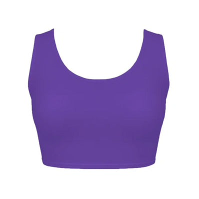 Lycra Pop Top - Delphinium