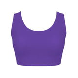 Lycra Pop Top - Delphinium