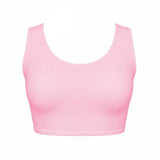 Lycra Pop Top - Pale Pink
