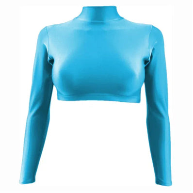Wizzo Crop Top - Turquoise