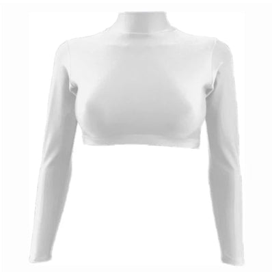 Wizzo Crop Top - White