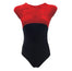 Meggie Crushed Velour Leotard - Red