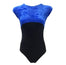 Meggie Crushed Velour Leotard - Royal