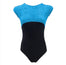 Meggie Crushed Velour Leotard - Turquoise