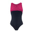 Tansy Crushed Velour Leotard - Carnation