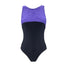 Tansy Crushed Velour Leotard - Delphinium