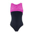 Tansy Crushed Velour Leotard - Flo Pink