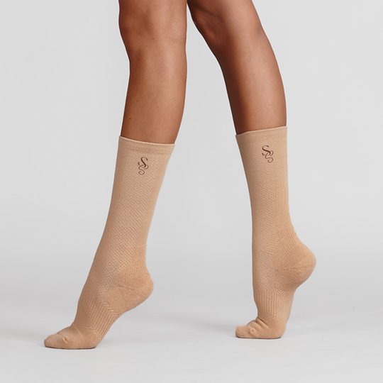 Swan Studios Pilates Dance Turning Socks with Grip