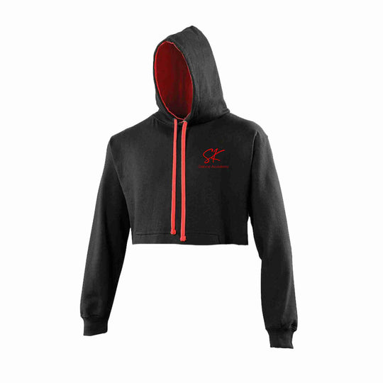 SK Academy Be a Dancer Cropped Adults Varsity Hoodie