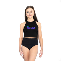 Astro Academy Ladies Fitted Crop Top