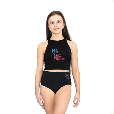 City Dance Kids Fitted Crop Top