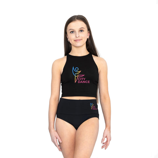 City Dance Kids Fitted Crop Top