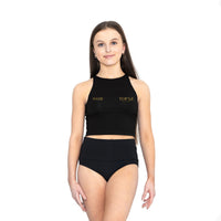 Topaz dance Compamy Kids Fitted Crop Top