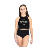 Willpower Dance Academy Ladies Fitted Crop Top