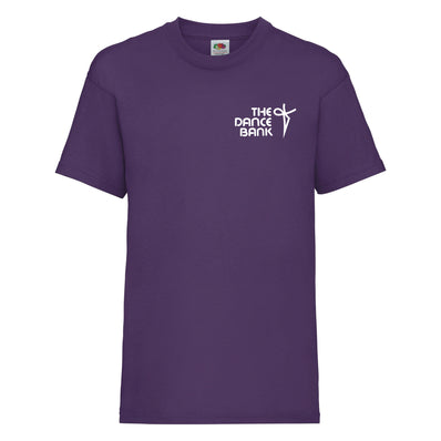 The Dance Bank Adults Purple Tee