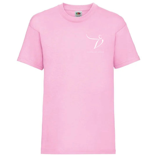 Vacani Dance Light Pink Kids Basics Tee