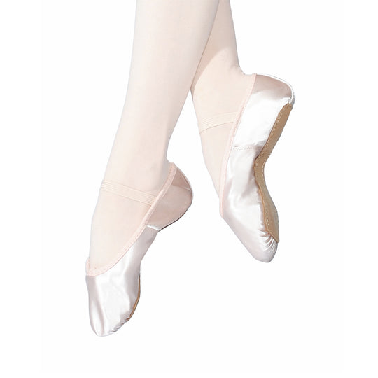 Roch Valley Satin Full sole Ballet Shoe - Pink