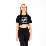 CMG Arts Kids Raw Hem Crop Tee T-Shirt