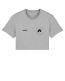 Holly Anderson Speech & Drama Adult Raw Hem Crop T-Shirt