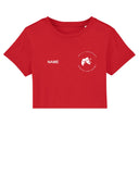 Holly Anderson Speech & Drama Kids Raw Hem Crop Tee T-Shirt