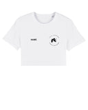 Holly Anderson Speech & Drama Kids Raw Hem Crop Tee T-Shirt