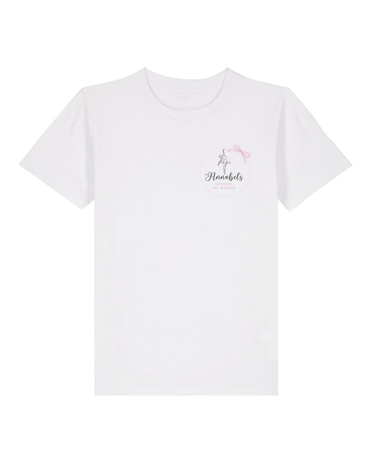 Annabel’s School of Dance Adult T-Shirt - White