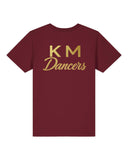 Katie Meghan Boutique KM Dancers Burgundy Boys T-Shirt
