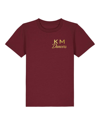 Katie Meghan Boutique KM Dancers Burgundy Boys T-Shirt
