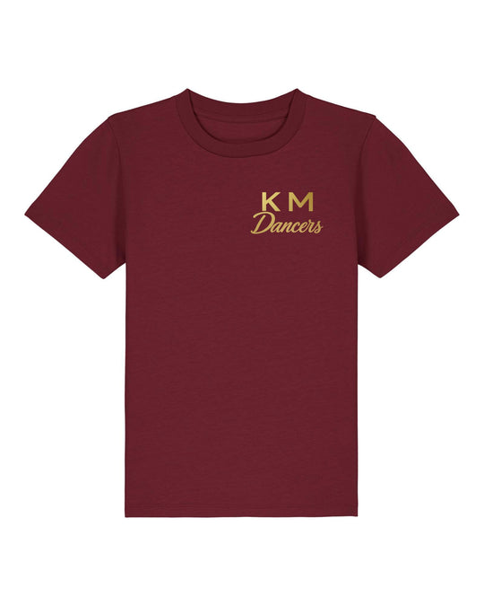Katie Meghan Boutique KM Dancers Burgundy Boys T-Shirt