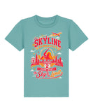 Skyline Gymnastics Season 2 Kids Teal T-Shirt
