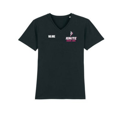Ignite Academy Of Dance V-Neck T-Shirt