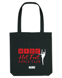 Hot Foot Dance Club Woven Tote Bag
