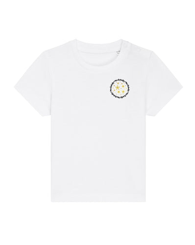 Katie Meghan Boutique Mini Butterfly Boys White Baby T-Shirt