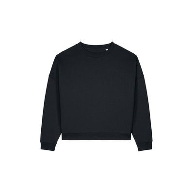 Women's Relaxed Sweatshirt - Black