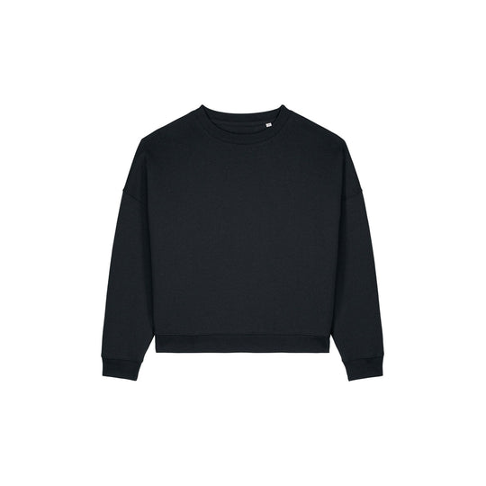 Women's Relaxed Sweatshirt - Black