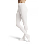Bloch Girls Footed - White