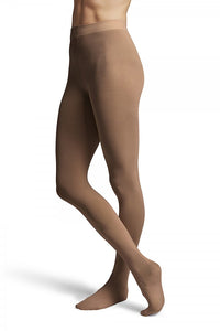 Bloch Ladies Contoursoft Footed Tights