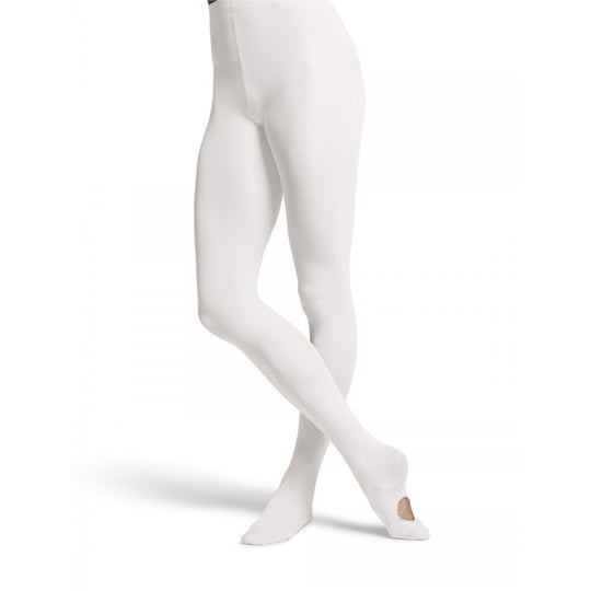 Bloch Convertible Tights - White