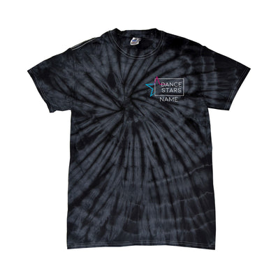 Dance Stars Kids Spider Tie Dye Tee