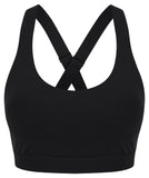 Ladies Impact Crop Top - Black