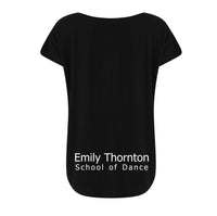 Emily Thornton School of Dance Ladies Scoop Neck Teacher Tee