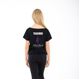 Deborah Manning School of Dance Ladies Scoop Neck - Teacher Design