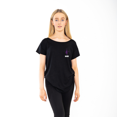 Deborah Manning School of Dance Ladies Scoop Neck - Teacher Design