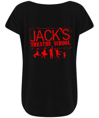 Jacks Theatre School Ladies Scoop Neck Teacher Tee