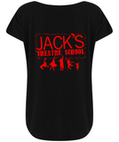 Jacks Theatre School Ladies Scoop Neck Teacher Tee