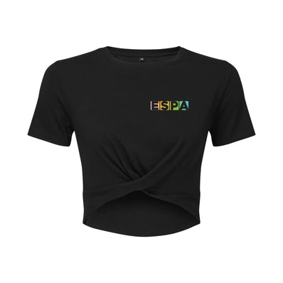 ESPA Twist Front Crop Top