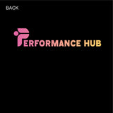 The Performance Hub Tie Ruched Crop Top - Pink Design