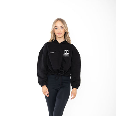Dynasty Dance Academy Ladies Cropped Over Sized Hoodie