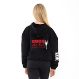 Hot Foot Dance Club Kids Cropped Over Sized Hoodie